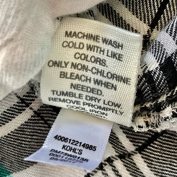 Mudd Plaid Flannel - Picture 6 of 8